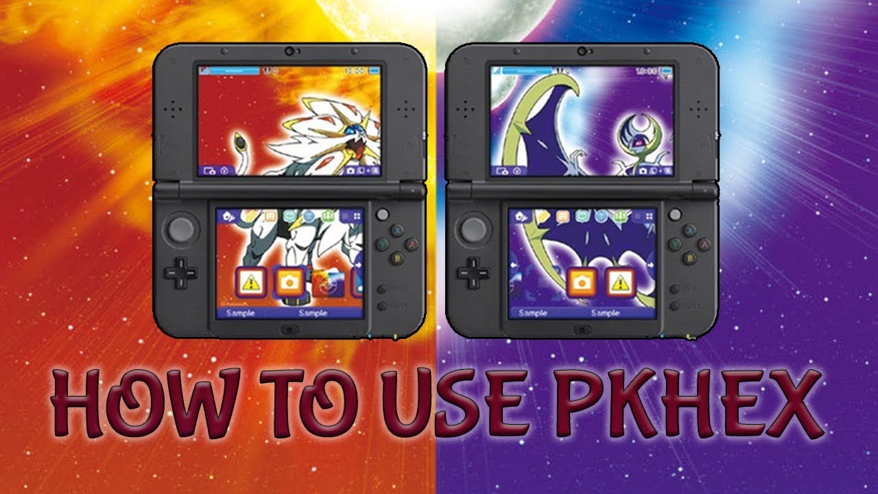how to use pkhex gen 7 3ds